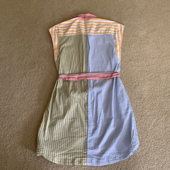 Anthropologie Maeve Shirt Dress— Looks Great Over Jeans too- 2 Side Pockets - Picture 5 of 13